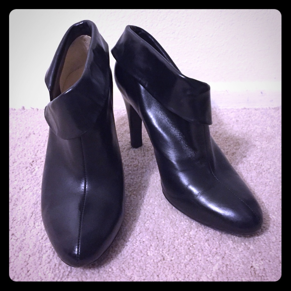 Michael Kors leather booties